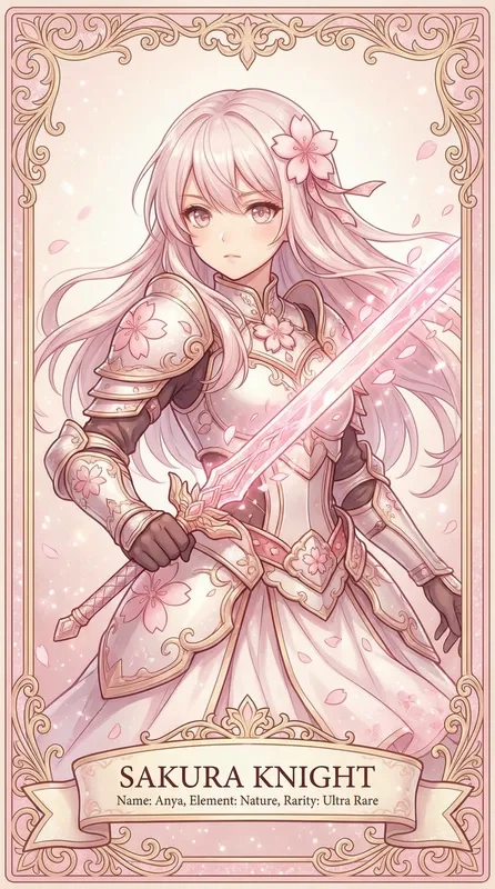 樱花骑士·绫角色立绘——3d同人动漫角色百科